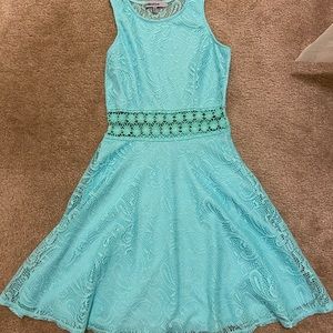 Teal sundress